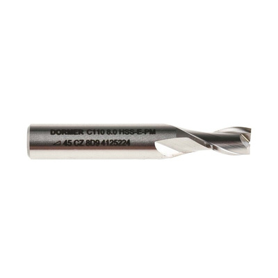 Dormer Plain Slot Drill, 8mm Cut Diameter