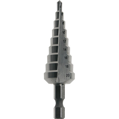 Makita HSS Step Drill Bit 4mm x 20.5mm