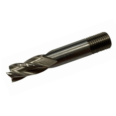 RS PRO End Mill, 8mm Cutter, High Speed Steel, 18mm Cut