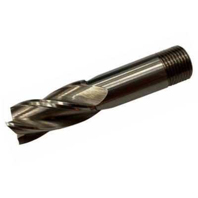 RS PRO End Mill, 18mm Cutter, High Speed Steel, 35mm Cut