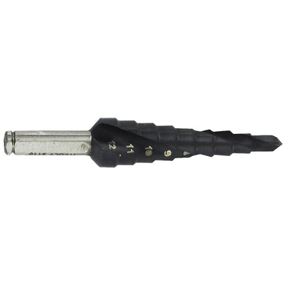 Tivoly High Speed Steel Step Drill Bit 4mm x 12mm