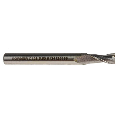 Dormer Plain Slot Drill, 5.5mm Cut Diameter