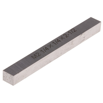 RS PRO Square Tool Bit HSS, 2.5 in M2