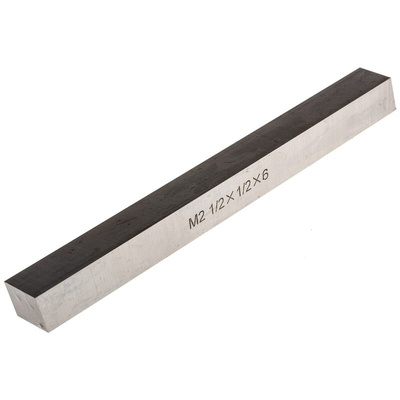 RS PRO Square Tool Bit HSS, 6 in M2