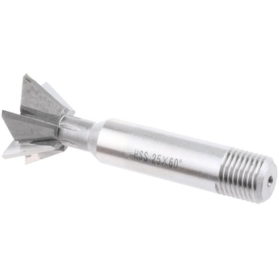 RS PRO 67 mm HSS Standard Dovetail Cutter 60° 25mm Diameter