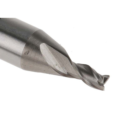 RS PRO End Mill, 2.5mm Cutter, HSCo, 6 mm Shank, 4mm Cut
