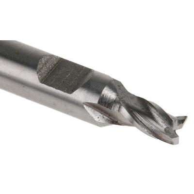 RS PRO End Mill, 4mm Cutter, HSCo, 6 mm Shank, 6.5mm Cut