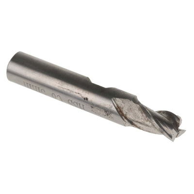RS PRO End Mill, 5mm Cutter, HSCo, 6 mm Shank, 7.5mm Cut