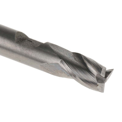 RS PRO End Mill, 6mm Cutter, HSCo, 6 mm Shank, 9.5mm Cut