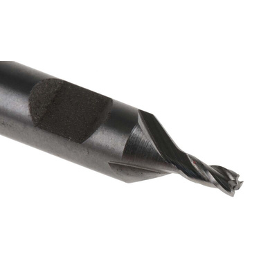 RS PRO End Mill, 2mm Cutter, HSS, 6 mm Shank, 4.5mm Cut