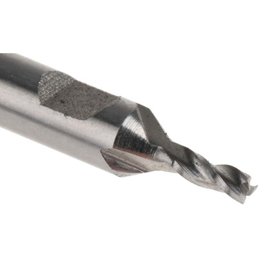 RS PRO End Mill, 2.5mm Cutter, HSS, 6 mm Shank, 6.5mm Cut