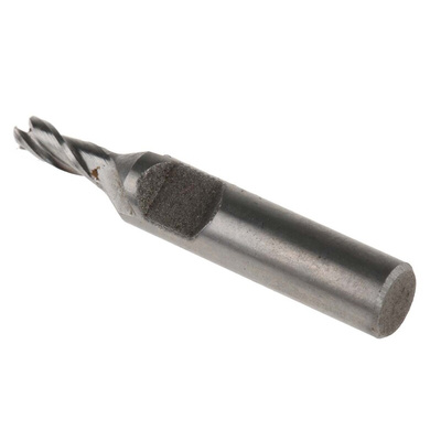 RS PRO End Mill, 3mm Cutter, HSS, 6 mm Shank, 7.5mm Cut
