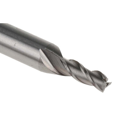 RS PRO End Mill, 3.5mm Cutter, HSS, 6 mm Shank, 8.5mm Cut