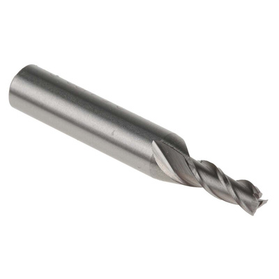 RS PRO End Mill, 3.5mm Cutter, HSS, 6 mm Shank, 8.5mm Cut