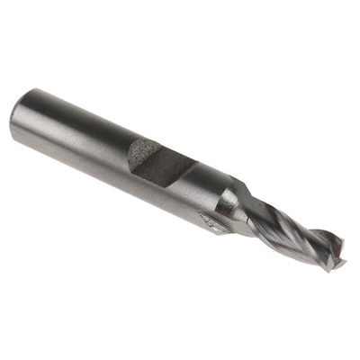 RS PRO End Mill, 4mm Cutter, HSS, 6 mm Shank, 9.5mm Cut
