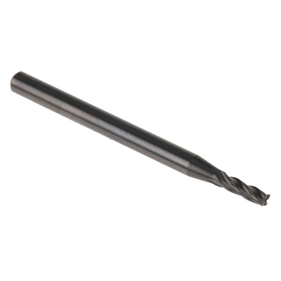Dormer End Mill, 2mm Cutter, Solid Carbide, 3 mm Shank, 6mm Cut