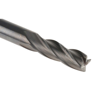 Dormer End Mill, 6mm Cutter, Solid Carbide, 6 mm Shank, 19mm Cut