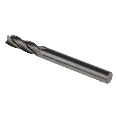 Dormer End Mill, 6mm Cutter, Solid Carbide, 6 mm Shank, 19mm Cut