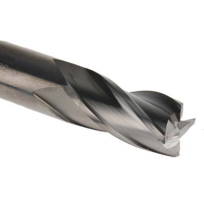 Dormer End Mill, 12mm Cutter, Solid Carbide, 12 mm Shank, 25mm Cut