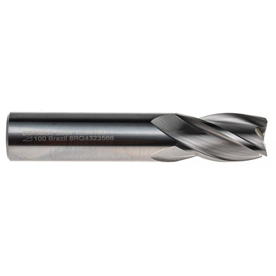 Dormer End Mill, 18mm Cutter, Solid Carbide, 18 mm Shank, 32mm Cut