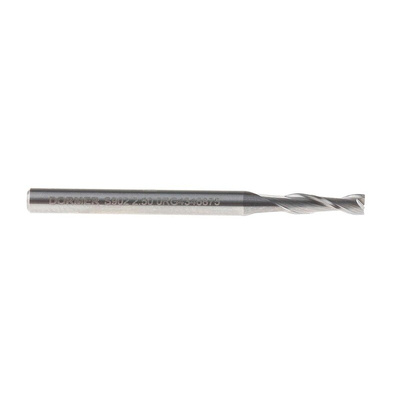 Dormer Plain Slot Drill, 2.5mm Cut Diameter