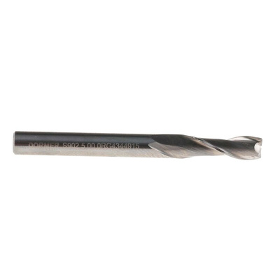 Dormer Plain Slot Drill, 5mm Cut Diameter