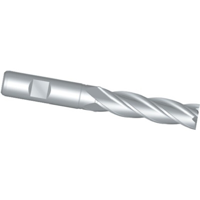 Dormer End Mill, 16mm Cutter, HSCo, 16 mm Shank, 63mm Cut