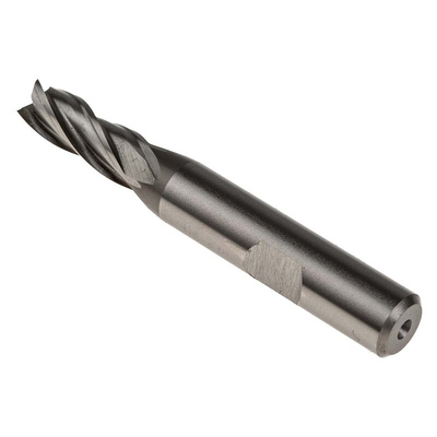 Dormer End Mill, 8mm Cutter, HSS, 10 mm Shank, 19mm Cut