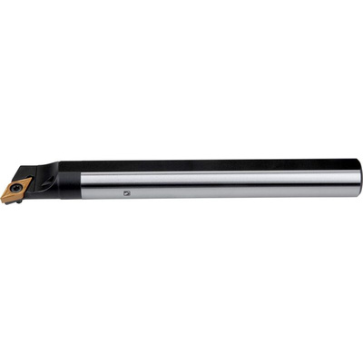 Pramet SDQCR Series Lathe Tool Holder for Use with DCMT 11T3, 20mm Height, 107° Approach, 180mm Length