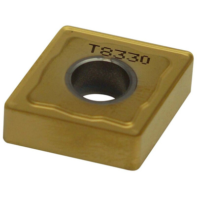 Pramet CNMG Series Lathe Insert for Use with DCLNR 12, 4.76mm Height, 95° Approach, 12.9mm Length