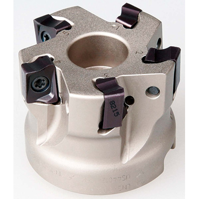 Pramet 90° Face Mill 80mm, Diameter, 5, Pieces
