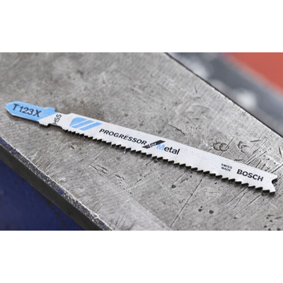 Bosch, 10 - 21 Teeth Per Inch 75mm Cutting Length Jigsaw Blade, Pack of 5