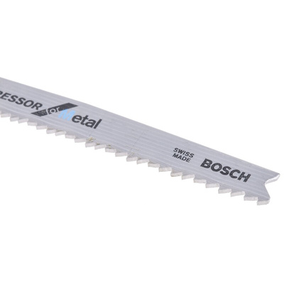 Bosch, 10 - 21 Teeth Per Inch 75mm Cutting Length Jigsaw Blade, Pack of 5