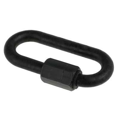 RS PRO Black Barrier & Stanchion Chain Link