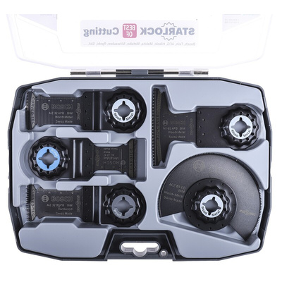 Bosch 5-Piece Oscillating Blade Set, for use with Oscillating Multi Tool