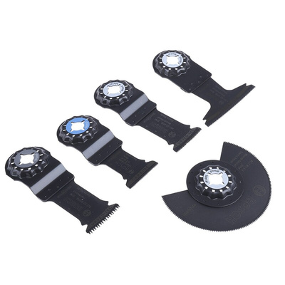 Bosch 5-Piece Oscillating Blade Set, for use with Oscillating Multi Tool