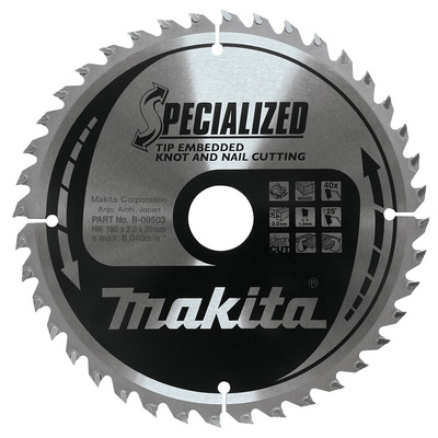 Makita Circular Saw Blade, Pack of 1