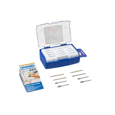 Dremel 8-Piece Glass Etching Set, for use with Dremel Tools