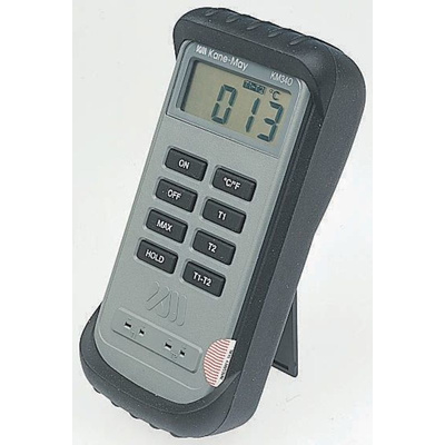Comark KM340 K Input Differential Digital Thermometer With UKAS Calibration