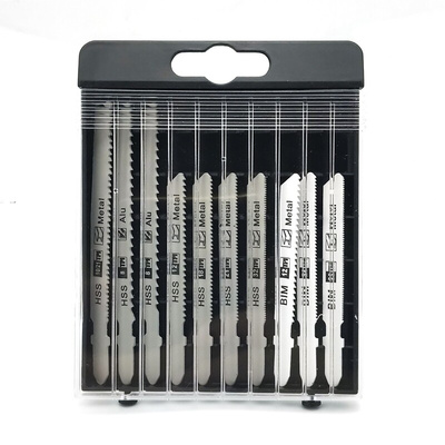 RS PRO, 8, 12, 18, 21, 32 Teeth Per Inch Multiple Materials 50 mm, 74 mm Cutting Length Jigsaw Blade, Pack of 10