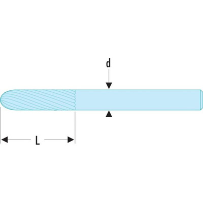 Facom 1-Piece Filing Burr
