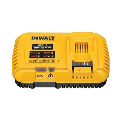 DeWALT DCB117-QW Power Tool Charger, 18/54V for use with 18V XR and 54V XR FLEXVOLT Batteries, Euro Plug