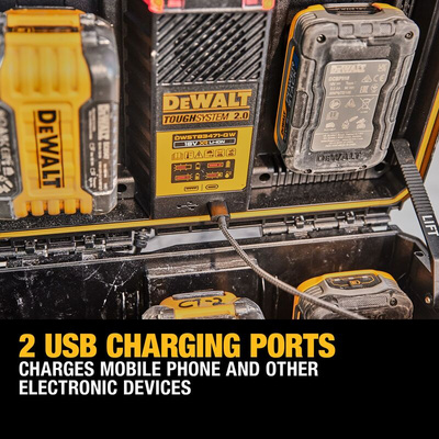 DeWALT DWST83470-GB Power Tool Charger, 18V for use with FLEXVOLT Battery Packs, UK Plug