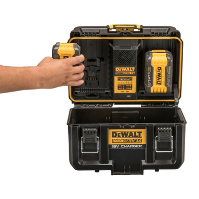 DeWALT DWST83470-GB Power Tool Charger, 18V for use with FLEXVOLT Battery Packs, UK Plug