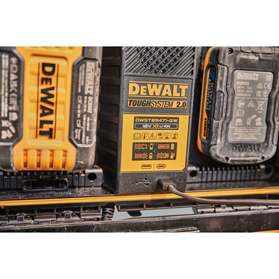 DeWALT DWST83470-GB Power Tool Charger, 18V for use with FLEXVOLT Battery Packs, UK Plug