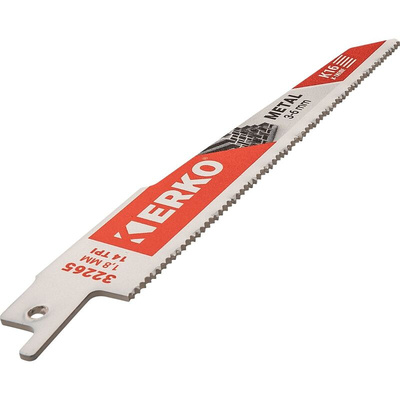 ERKO, 14 Teeth Per Inch Metal 150mm Cutting Length Reciprocating Saw Blade, Pack of 25