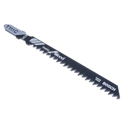 Bosch, 8 Teeth Per Inch 75mm Cutting Length Jigsaw Blade, Pack of 3