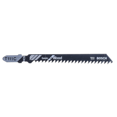 Bosch, 8 Teeth Per Inch 75mm Cutting Length Jigsaw Blade, Pack of 3