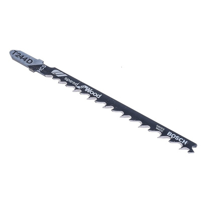 Bosch, 5 - 6 Teeth Per Inch 75mm Cutting Length Jigsaw Blade, Pack of 3