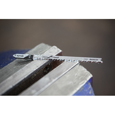 Bosch, 9 Teeth Per Inch 75mm Cutting Length Jigsaw Blade, Pack of 3